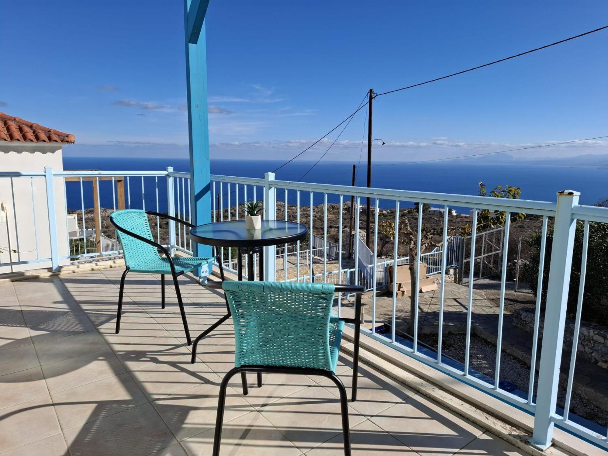 Breathtaking Sea And Mountain Views Villa Kefalas Eksteriør billede